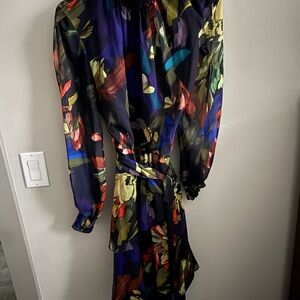 Alex Marie Vibrant Long Sleeve Dress